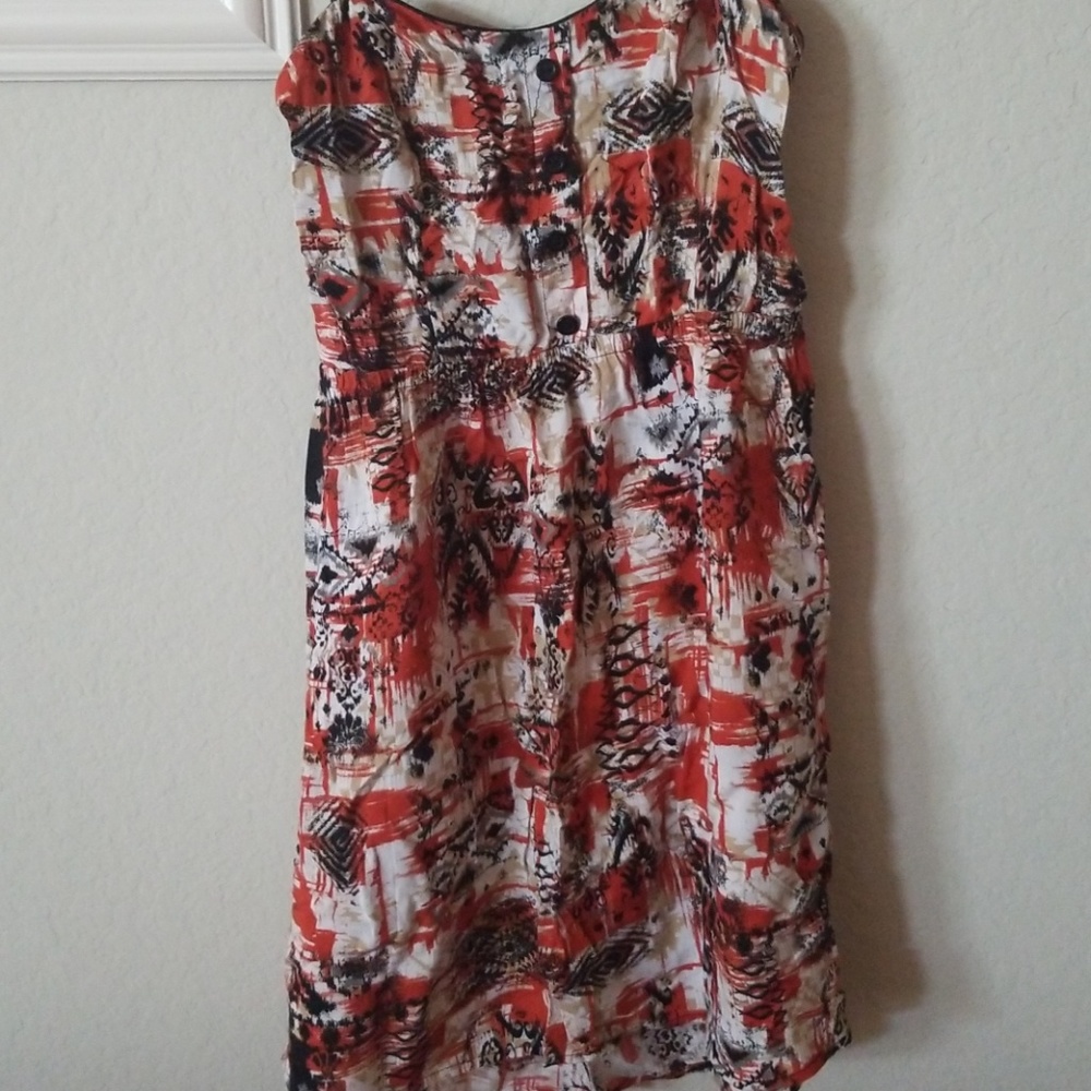Strapless dress